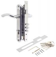 Замок врезной 17см с руч. хром ригель 2226/70-CR/NIS Avers----