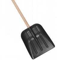 Лопата снегоуборочная 425х335 сталь окраш.с дерев.черенком Успех---