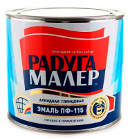 Эмаль ПФ-115 бирюзовая 1,9кг Радуга