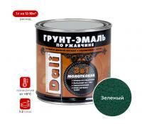 Грунт эмаль молотковая 3в1 зеленая 2 л Dali