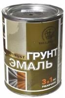 Грунт эмаль по ржавчине 3в1 оранжевая 1,9кг глянец Радуга
