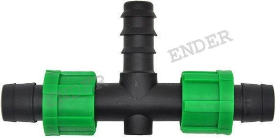 Тройник кап.лента-штуцер-кап.лента Agro Rain