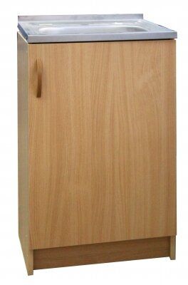 Тумба д/мойки 60 Дуб рустик СТК