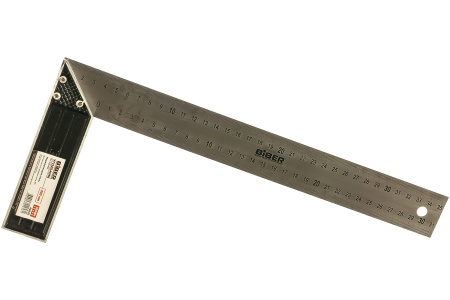 Угольник столярный 350мм Профи Biber