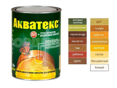 Пропитка Рогнеда Акватекс по дереву палисандр 2,7л