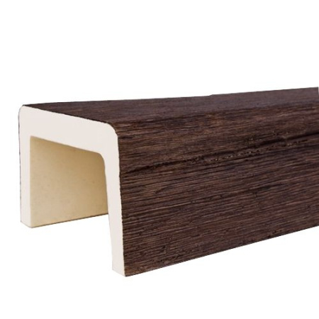 ПУ Балка М12 60х120х3000мм Темный Дуб Уникс