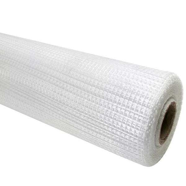 Сетка стеклотканевая  70г/м2 интерьерная 5,0х5,0мм 1х10м белая Fiberon