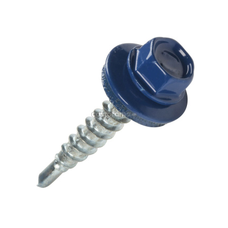 Саморез кровельный RAL5005 5,5х25 металл  50шт синий Daxmer---