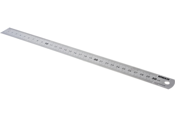 Линейка измерительная  300мм Biber