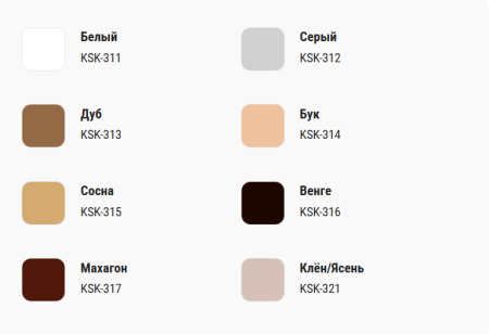 Герметик акриловый 280мл д/дерева и паркета дуб KSK313 Home Kudo(6)