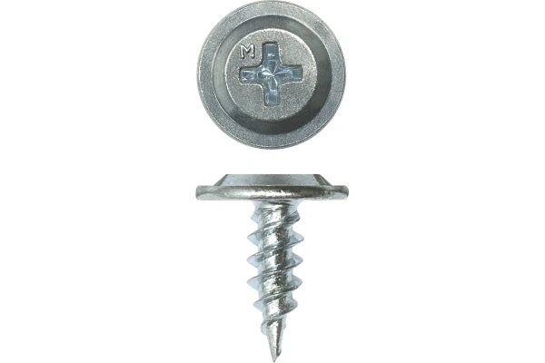 Саморез цинк п/ш острый 4,2х19 1000шт усиленный Pro Daxmer